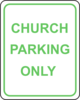 Church Parking Clip Art